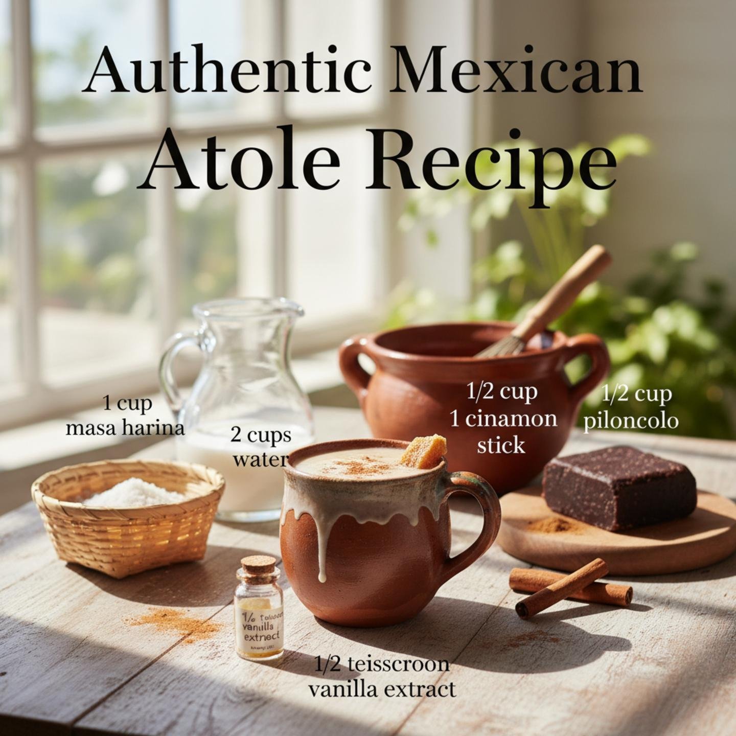 Authentic Mexican Atole Recipe