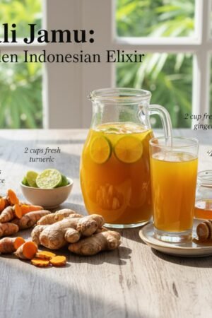 Bali Jamu: Golden Indonesian Elixir