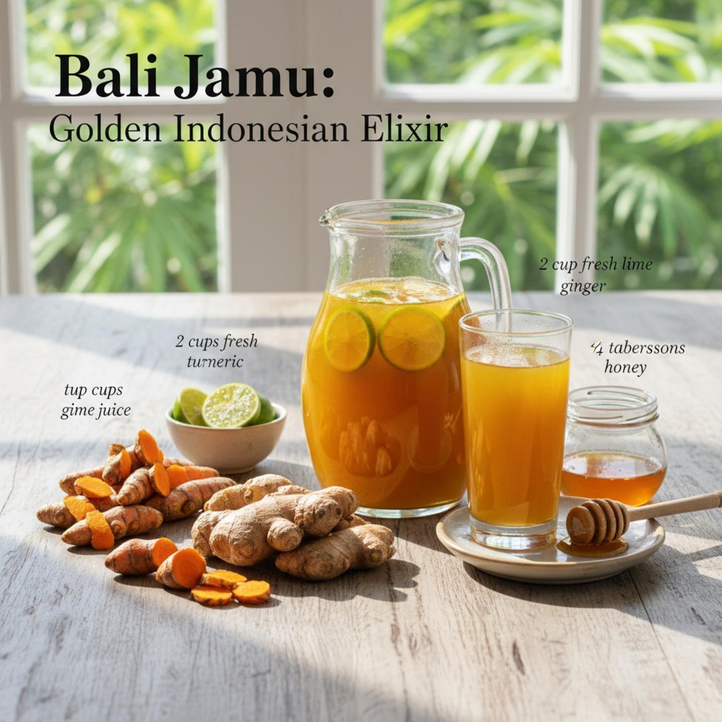 Bali Jamu: Golden Indonesian Elixir