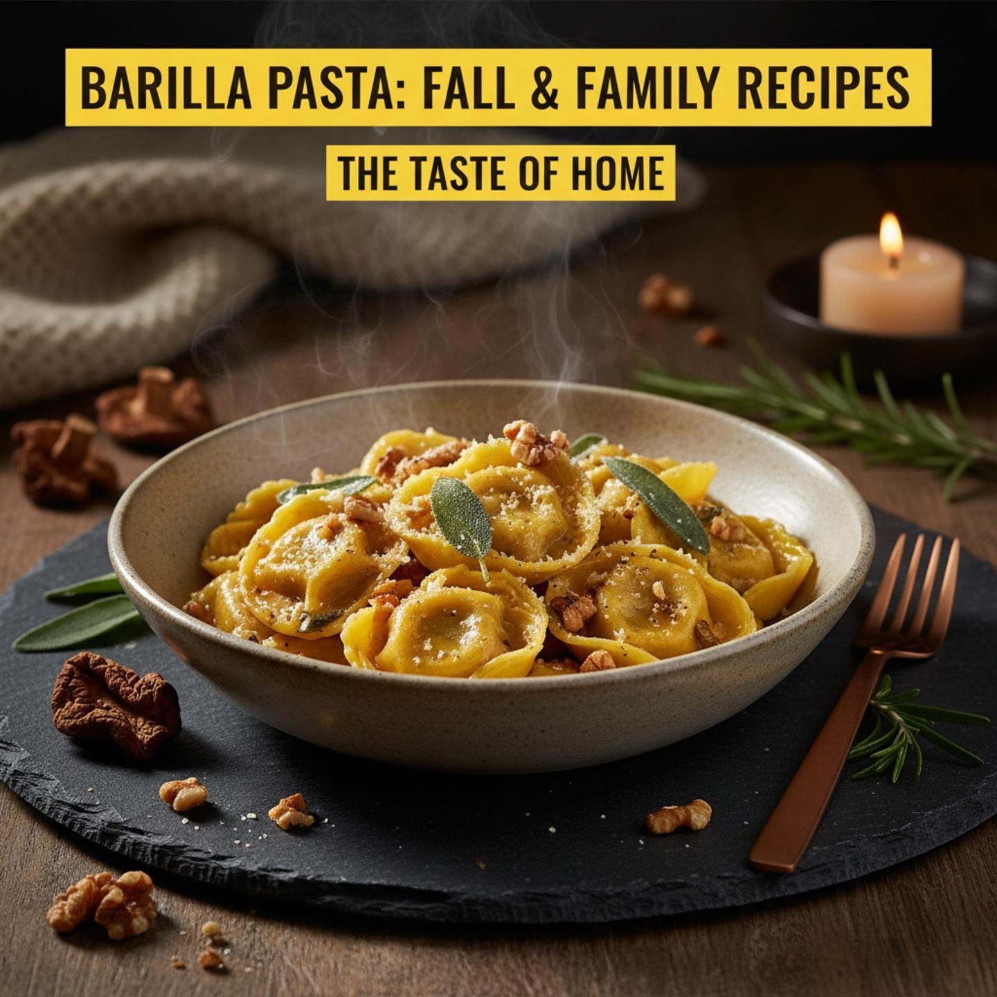 Barilla Pasta: Fall & Family Recipes