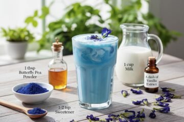 Blue Butterfly Pea Latte