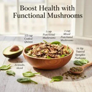 Boost Health with Functional Mushrooms