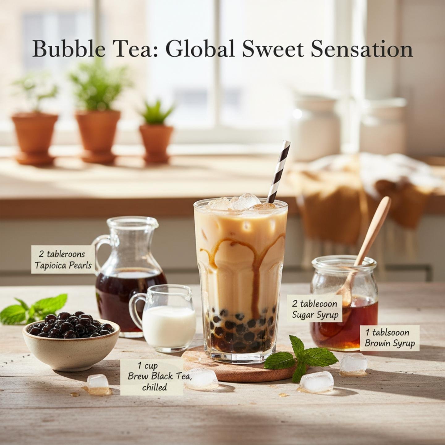 Bubble Tea: Global Sweet Sensation