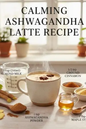 Calming Ashwagandha Latte Recipe