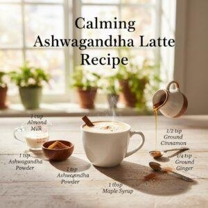 Calming Ashwagandha Latte Recipe