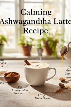 Calming Ashwagandha Latte Recipe