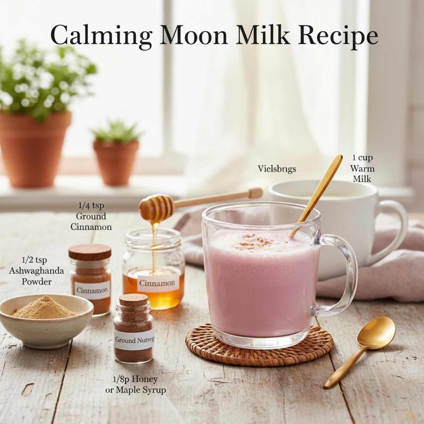 Calming Moon Milk Recipe