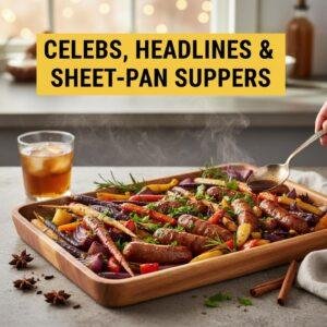 Celebs, Headlines & Sheet-Pan Suppers