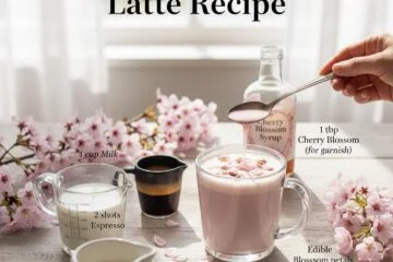 Cherry Blossom Latte Recipe
