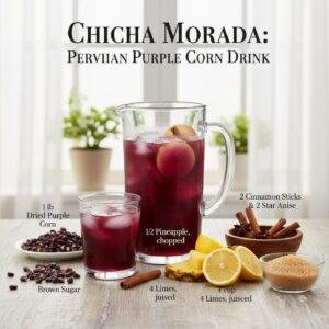 Chicha Morada: Peruvian Purple Corn Drink