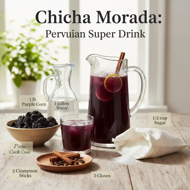 Chicha Morada: Peruvian Super Drink