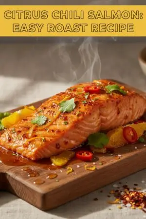 Citrus Chili Salmon: Easy Roast Recipe