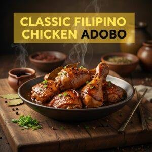 Classic Filipino Chicken Adobo