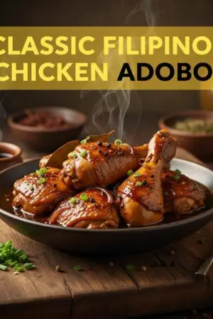 Classic Filipino Chicken Adobo