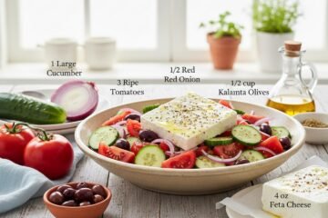 Classic Greek Salad: Horiatiki