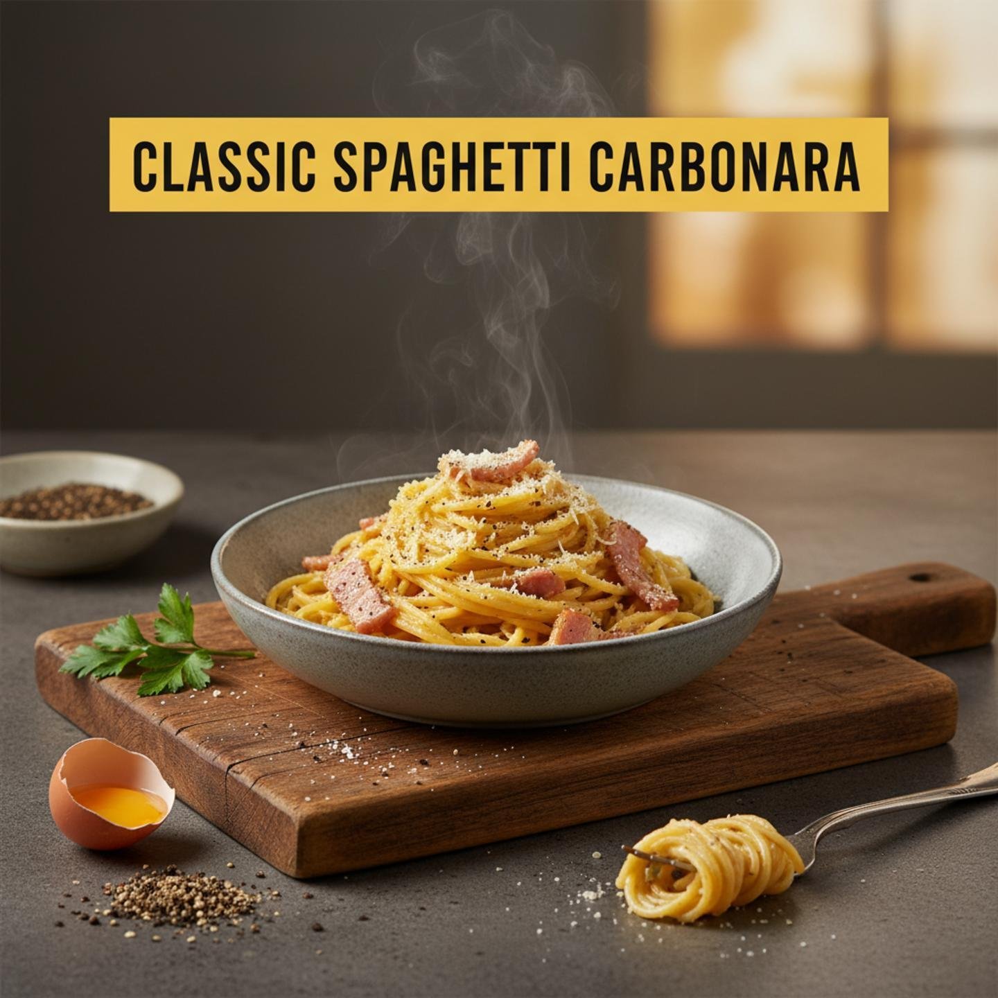 Classic Spaghetti Carbonara
