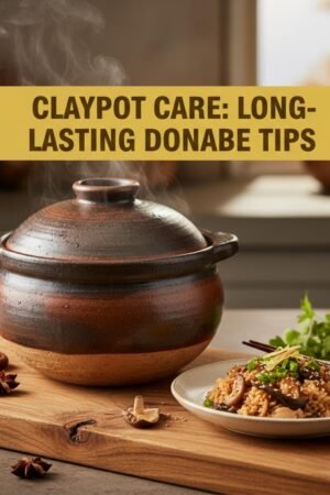 Claypot Care: Long-Lasting Donabe Tips