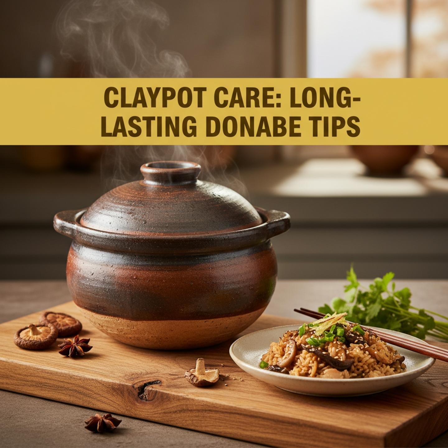 Claypot Care: Long-Lasting Donabe Tips