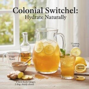 Colonial Switchel: Hydrate Naturally