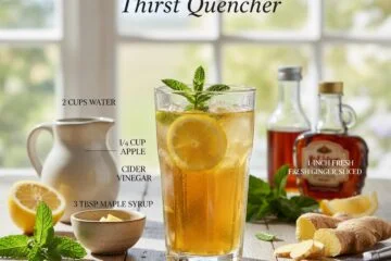 Colonial Switchel: Thirst Quencher