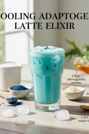 Cooling Adaptogen Latte Elixir