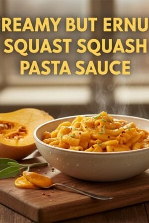 Creamy Butternut Squash Pasta Sauce