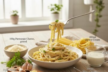 Creamy Garlic Parmesan Pasta