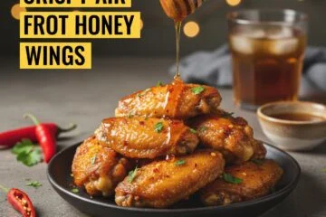 Crispy Air Fryer Hot Honey Wings