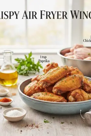 Crispy Air Fryer Wings!
