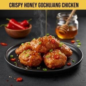 Crispy Honey Gochujang Chicken