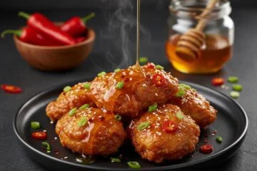 Crispy Honey Gochujang Chicken
