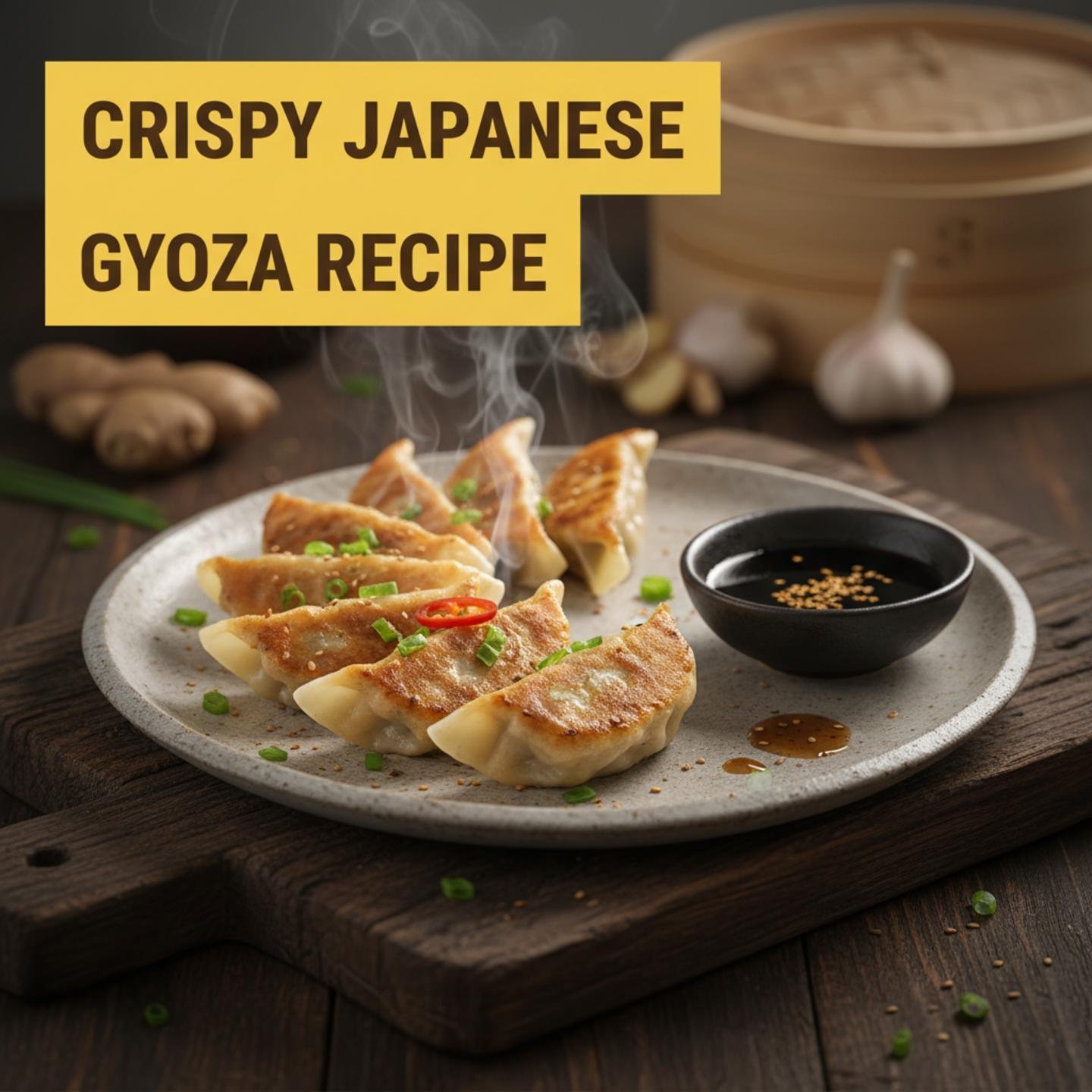 Crispy Japanese Gyoza Recipe
