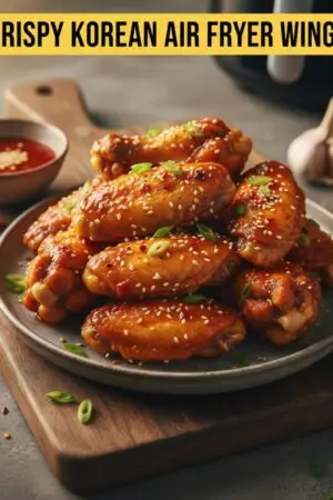 Crispy Korean Air Fryer Wings