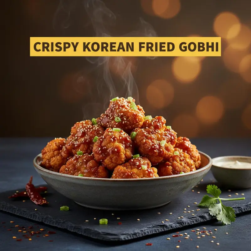Crispy Korean Fried Gobhi