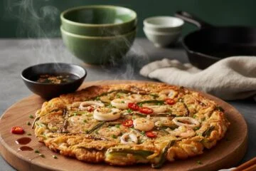 Crispy Korean Scallion Pancakes
