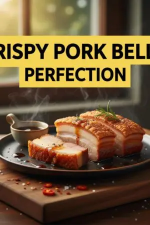 Crispy Pork Belly Perfection