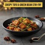Crispy Tofu & Green Bean Stir-Fry