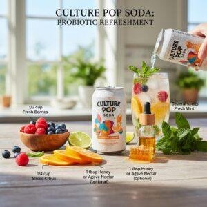 Culture Pop Soda: Probiotic Refreshment