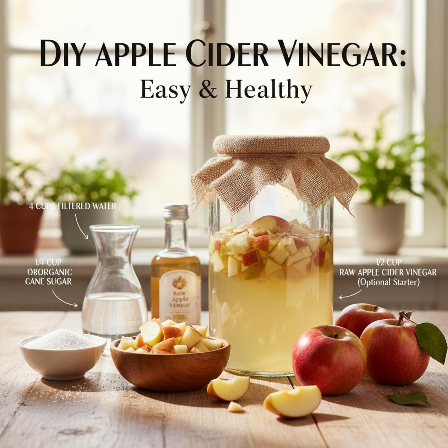 DIY Apple Cider Vinegar: Easy & Healthy