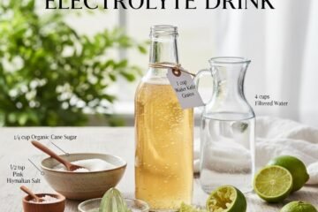 DIY Water Kefir Electrolyte Drink