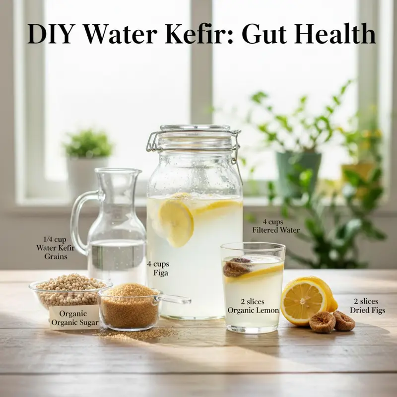 DIY Water Kefir: Gut Health