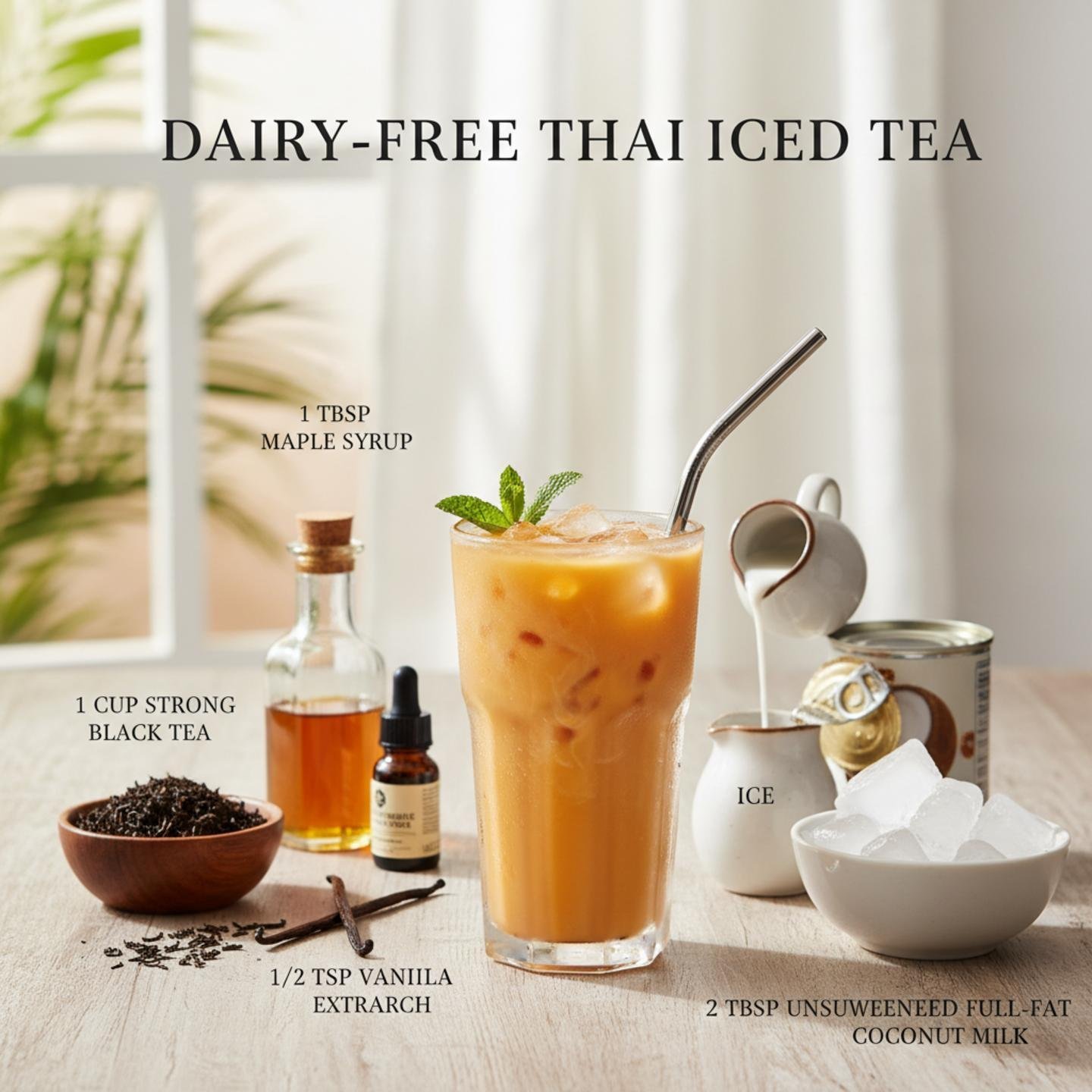 Dairy-Free Thai Iced Tea