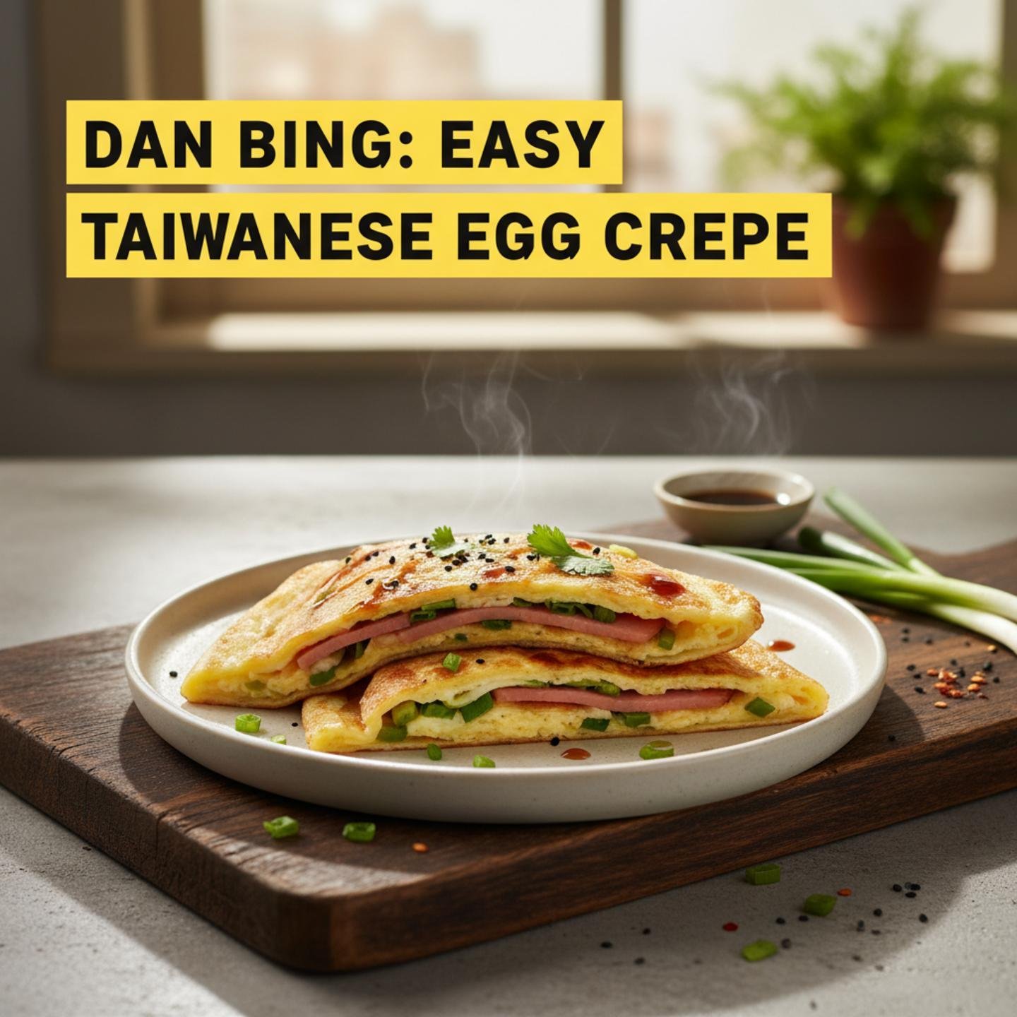 Dan Bing: Easy Taiwanese Egg Crepe