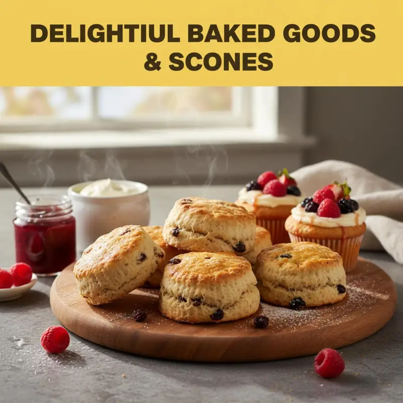 Delightful Baked Goods & Scones