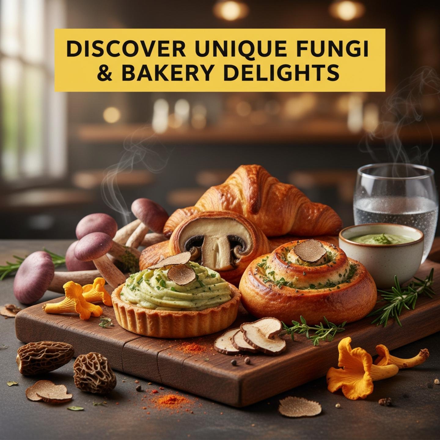 Discover Unique Fungi & Bakery Delights
