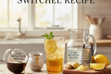 Easy Apple Cider Switchel Recipe