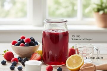Easy Berry Syrup Base