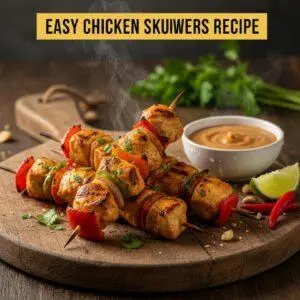 Easy Chicken Skewers Recipe