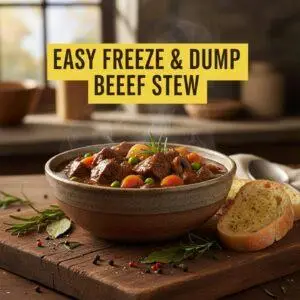 Easy Freeze & Dump Beef Stew