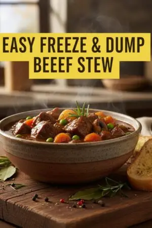 Easy Freeze & Dump Beef Stew